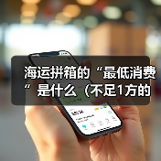海运拼箱的“最低消费”是什么(不足1方的货物该如何计费)(图1) 海运拼箱的“最低消费”是什么(不足1方的货物该如何计费)(图1)