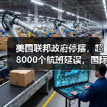 美国联邦政府停摆,超8000个航班延误,国际空运遭重创!(图3) 美国联邦政府停摆,超8000个航班延误,国际空运遭重创!(图3)