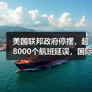 美国联邦政府停摆,超8000个航班延误,国际空运遭重创!(图1) 美国联邦政府停摆,超8000个航班延误,国际空运遭重创!(图1)