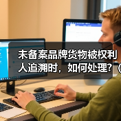 未备案品牌货物被权利人追溯时,如何处理?(跨境电商卖家请注意)(图1) 未备案品牌货物被权利人追溯时,如何处理?(跨境电商卖家请注意)(图1)