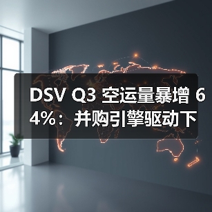 DSV Q3 空运量暴增 64%：并购引擎驱动下的增长与隐忧（国际物流新闻资讯）（图4）