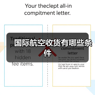 国际航空收货有哪些条件（图2）