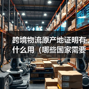 跨境物流原产地证明有什么用（哪些国家需要提供）