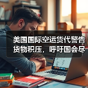 美国国际空运货代警告货物积压，呼吁国会尽快打破僵局（停摆一日，损失千万吗）（图1）