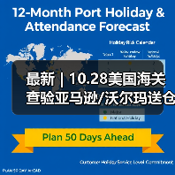最新 | 10.28美国海关查验亚马逊/沃尔玛送仓以及港口周情况更新！（图2）