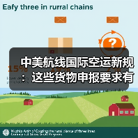 中美航线国际空运新规:这些货物申报要求有变化(跨境电商卖家请注意)(图4) 中美航线国际空运新规:这些货物申报要求有变化(跨境电商卖家请注意)(图4)