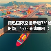 德迅国际空运量增7%抢份额,行业洗牌加剧(头部货代的“逆周期”玩法)(图2) 德迅国际空运量增7%抢份额,行业洗牌加剧(头部货代的“逆周期”玩法)(图2)