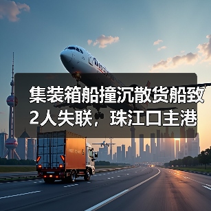 集装箱船撞沉散货船致2人失联，珠江口主港紧急封航（图3）