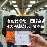老货代揭秘：国际空运4大省钱技巧，降本高达1250元！（图3）