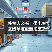 外贸人必看！带电货物空运单证包装规范及禁忌全解析（图2）