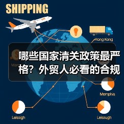 哪些国家清关政策最严格?外贸人必看的合规要点(图1) 哪些国家清关政策最严格?外贸人必看的合规要点(图1)