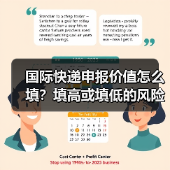 国际快递申报价值怎么填？填高或填低的风险全解析！（图3）