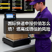 国际快递申报价值怎么填？填高或填低的风险全解析！（图2）