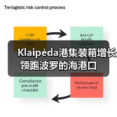Klaipėda港集装箱增长领跑波罗的海港口（图1）