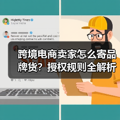 跨境电商卖家怎么寄品牌货？授权规则全解析（图1）