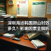深圳海运韩国蔚山时效多久？影响因素全解析（图1）