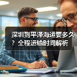 深圳到平泽海运要多久？全程运输时间解析（图1）