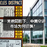 关税阴影下,中美空运市场为何狂飙?(图2) 关税阴影下,中美空运市场为何狂飙?(图2)