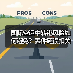 国际空运中转港风险如何避免？丢件延误扣关全解析（图3）