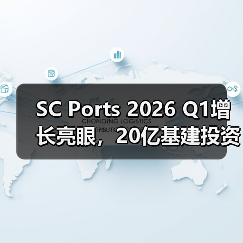 SC Ports 2026 Q1增长亮眼,20亿基建投资成效几何?(图4) SC Ports 2026 Q1增长亮眼,20亿基建投资成效几何?(图4)