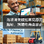 海运清关被扣常见原因揭秘,跨境电商卖家必看!(图1) 海运清关被扣常见原因揭秘,跨境电商卖家必看!(图1)