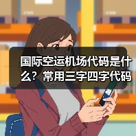 国际空运机场代码是什么？常用三字四字代码全解析（图2）