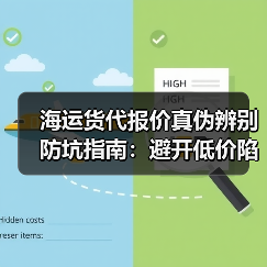 海运货代报价真伪辨别防坑指南:避开低价陷阱与隐性收费(图4) 海运货代报价真伪辨别防坑指南:避开低价陷阱与隐性收费(图4)
