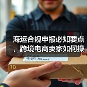 海运合规申报必知要点，跨境电商卖家如何操作？（图1）
