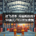 达飞远东-玛瑙斯航线950美元/TEU附加费暂缓实施（图3）
