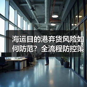 海运目的港弃货风险如何防范?全流程防控策略解析(图3) 海运目的港弃货风险如何防范?全流程防控策略解析(图3)