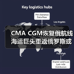 CMA CGM恢复俄航线 海运巨头重返俄罗斯或引行业跟随效应(图2) CMA CGM恢复俄航线 海运巨头重返俄罗斯或引行业跟随效应(图2)