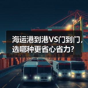 海运港到港VS门到门,选哪种更省心省力?(图2) 海运港到港VS门到门,选哪种更省心省力?(图2)