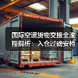 国际空运货物交接全流程解析：入仓过磅安检关键要求（图1）