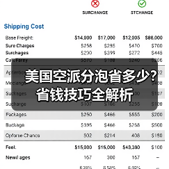 美国空派分泡省多少？省钱技巧全解析（图1）