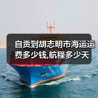 自贡到胡志明市海运运费多少钱,航程多少天（图1）