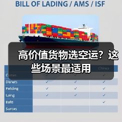 高价值货物选空运？这些场景最适用（图1）