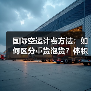 国际空运计费方法：如何区分重货泡货？体积重量计算全解析（图2）