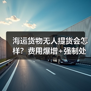 海运货物无人提货会怎样？费用爆增+强制处置全解析（图1）