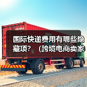国际快递费用有哪些隐藏项？（跨境电商卖家必看篇）（图2）