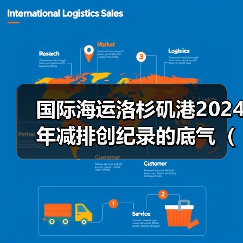 国际海运洛杉矶港2024年减排创纪录的底气（砸6.44亿美元建零碳基建）（图1）