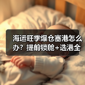 海运旺季爆仓塞港怎么办?提前锁舱+选港全攻略(图3) 海运旺季爆仓塞港怎么办?提前锁舱+选港全攻略(图3)