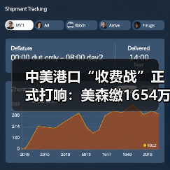 中美港口“收费战”正式打响:美森缴1654万,马士基紧急调船规避!(图2) 中美港口“收费战”正式打响:美森缴1654万,马士基紧急调船规避!(图2)