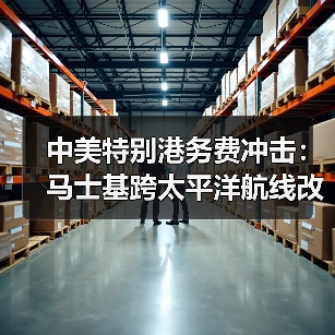 中美特别港务费冲击：马士基跨太平洋航线改道韩国（图3）