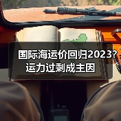 国际海运价回归2023？运力过剩成主因（图1）