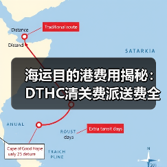 海运目的港费用揭秘：DTHC清关费派送费全解析（图2）