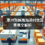 惠州到越南海运时效及费用全解析 惠州到越南海运时效及费用全解析