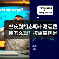 肇庆到胡志明市海运费用怎么算?按重量还是体积? 肇庆到胡志明市海运费用怎么算?按重量还是体积?