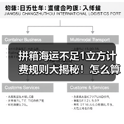 拼箱海运不足1立方计费规则大揭秘!怎么算最省钱?(图4) 拼箱海运不足1立方计费规则大揭秘!怎么算最省钱?(图4)