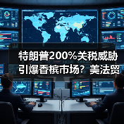 特朗普200%关税威胁引爆香槟市场？美法贸易争端升级