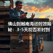 佛山到越南海运时效揭秘：3-5天能否准时到达？（图2）